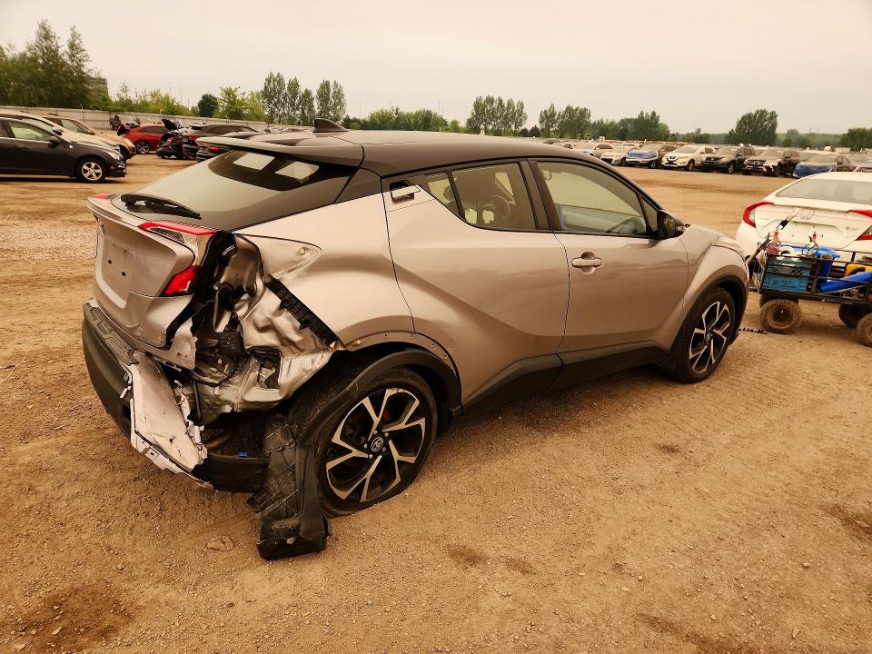 2020 Toyota C-hr VIN JTNKHMBX5L1067111 COPART salvage auction — REAR END, On - Permit Salvage, sold $175 on 2026-07-23 (photo 3)