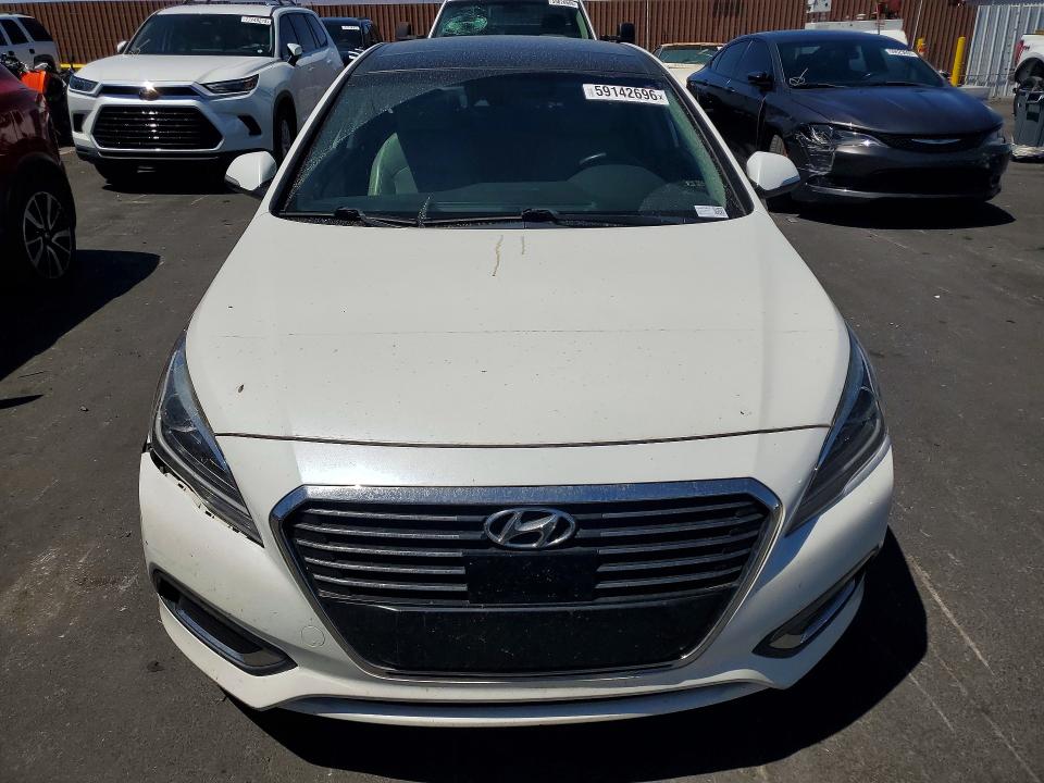 2017 Hyundai Sonata VIN KMHE34L17HA050730 COPART salvage auction — FRONT END, Ut - Cert Of Sale - Rebuilt/Restore, sold $1,200 on 2026-07-22 (photo 5)