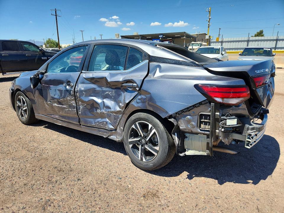 2025 Nissan Sentra VIN 3N1AB8CV3SY293120 COPART salvage auction — ALL OVER, Az - Cert Of Title- Non Repair (P), sold $2,500 on 2026-07-27 (photo 2)