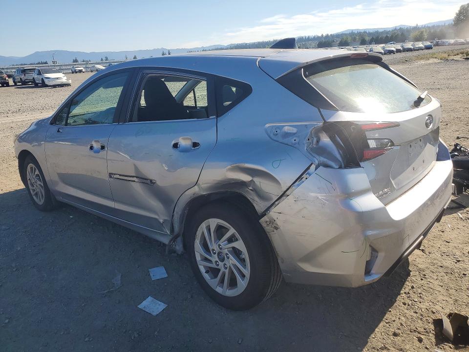 2025 Subaru Impreza VIN JF1GUABC9S8262688 COPART salvage auction — REAR END, Wa - Bill Of Sale, sold $6,700 on 2026-07-20 (photo 2)