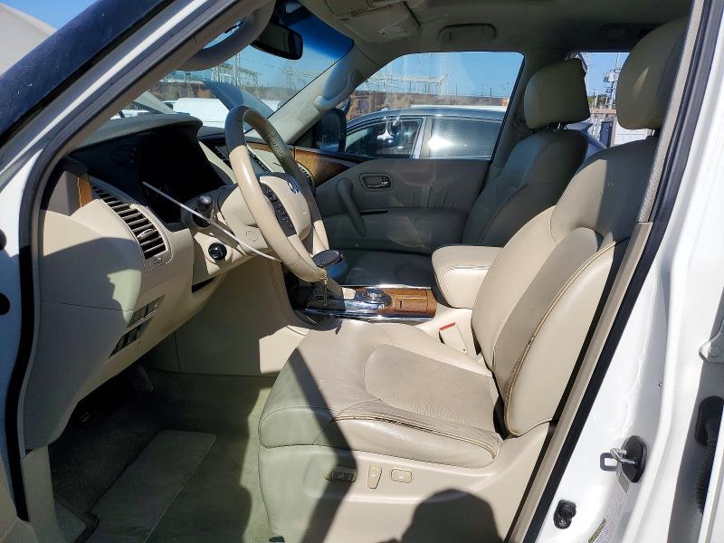 2012 Infiniti Qx56 VIN JN8AZ2NE6C9021322 COPART salvage auction — MECHANICAL, Ca - Dis/Dlr/Exp Only Clean Title, sold $2,100 on 2026-07-31 (photo 7)