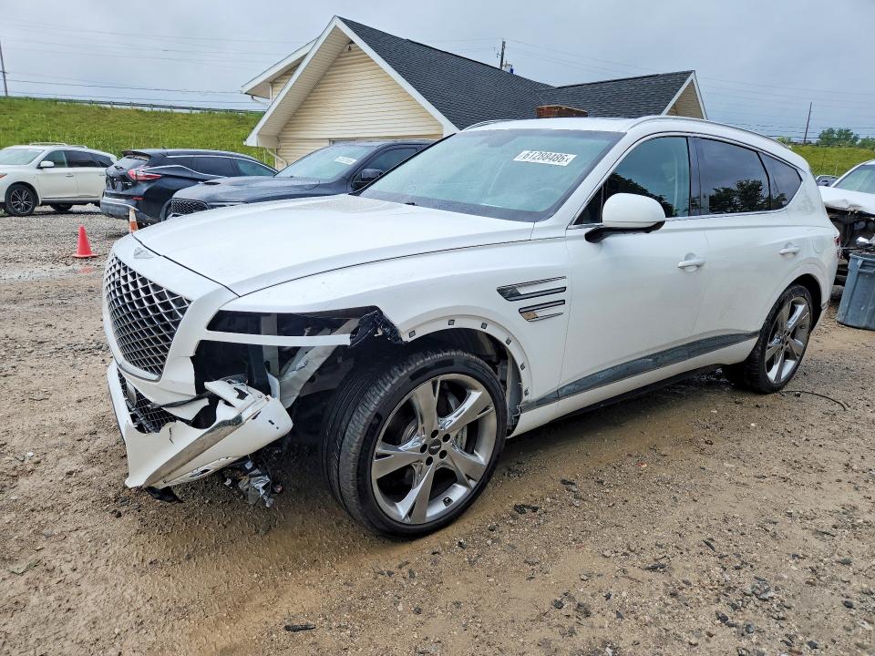 2021 Genesis Gv80 VIN KMUHCESC9MU056982 — COPART salvage auction photo