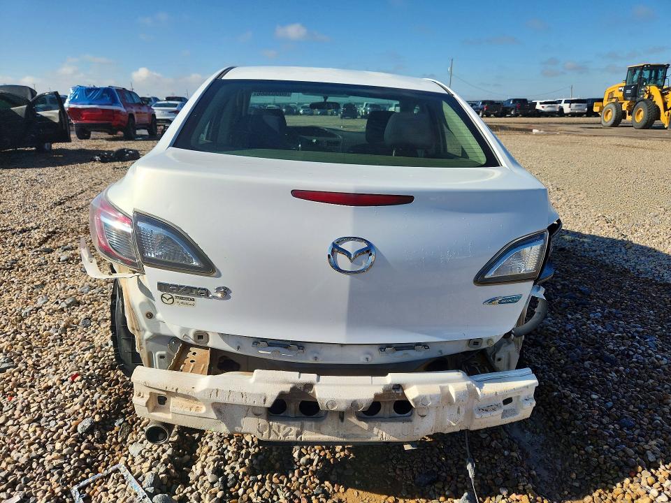 2012 Mazda 3 VIN JM1BL1V70C1693517 COPART salvage auction — REAR END, Tx - Salvage Vehicle Title, sold $90 on 2026-07-28 (photo 6)