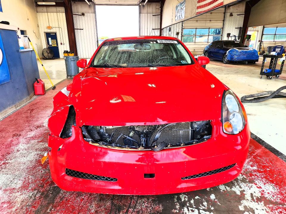 2003 Infiniti G35 VIN JNKCV54EX3M202972 COPART salvage auction — FRONT END, PA - CERTIFICATE OF SALVAGE, sold $200 on 2026-07-27 (photo 5)