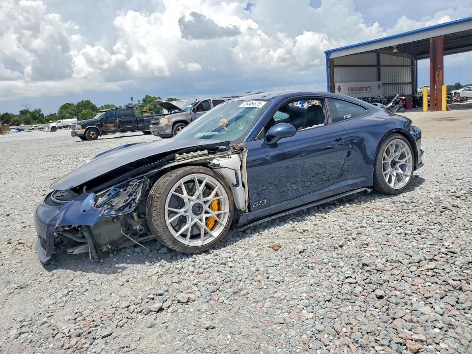2015 Porsche 911 VIN WP0AC2A9XFS183912 — COPART salvage auction photo