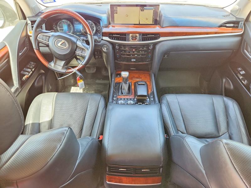 2020 Lexus Lx VIN JTJDY7AX4L4314484 COPART salvage auction — NORMAL WEAR, TX - CERTIFICATE OF TITLE (P), sold $38,000 on 2026-07-27 (photo 8)