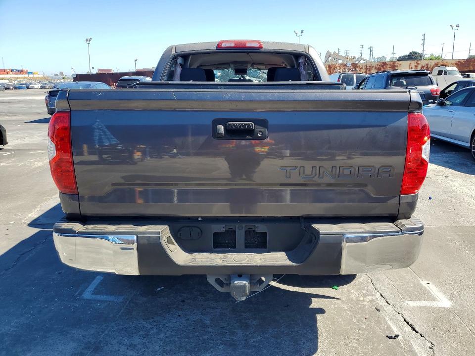 2016 Toyota Tundra VIN 5TFEY5F17GX196614 COPART salvage auction — FRONT END, Ca - Salvage Certificate, sold $2,150 on 2026-07-31 (photo 6)