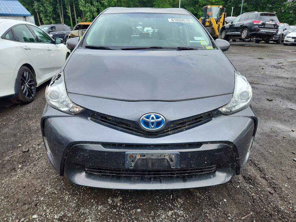 2016 Toyota Prius VIN JTDZN3EU4GJ042956 COPART salvage auction — FRONT END, Ny - Cert Of Title-Salvage, sold $525 on 2026-07-30 (photo 5)