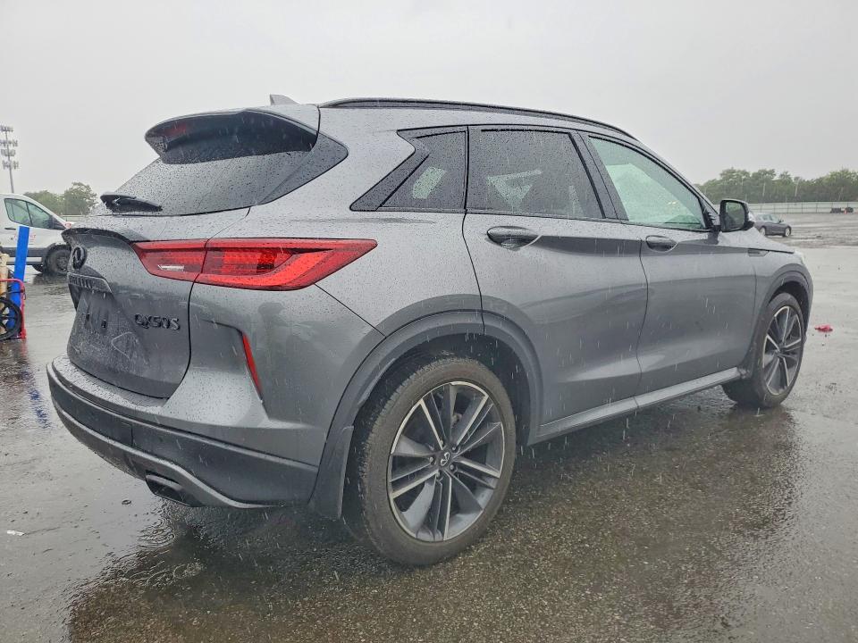 2024 Infiniti Qx50 VIN 3PCAJ5FB8RF112261 COPART salvage auction — REAR END, Ny - Mv-907A Salvage Certificate, sold $8,200 on 2026-08-10 (photo 3)