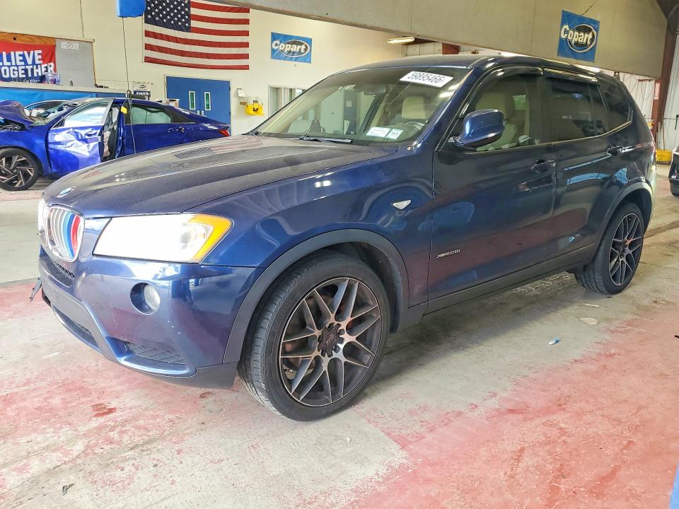 2011 BMW X3 VIN 5UXWX5C53BL713999 COPART salvage auction — FRONT END, NY - MV-907A SALVAGE CERTIFICATE, sold $175 on 2026-07-20 (photo 1)