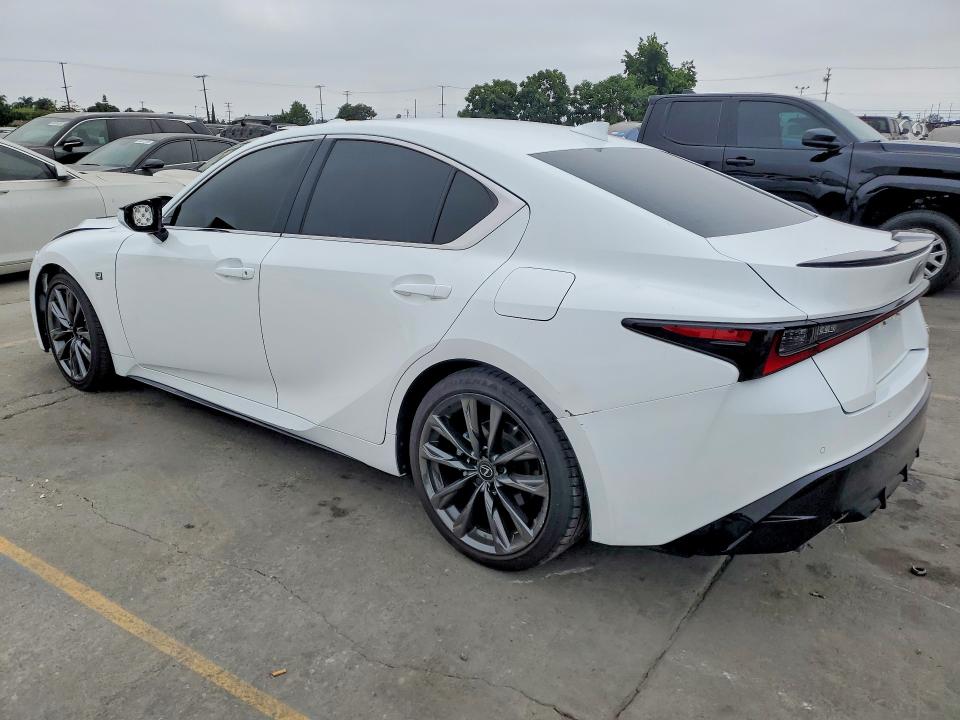 2024 Lexus Is VIN JTHGZ1B21R5079749 COPART salvage auction — FRONT END, Ca - Salvage Certificate (P), sold $13,400 on 2026-07-29 (photo 2)