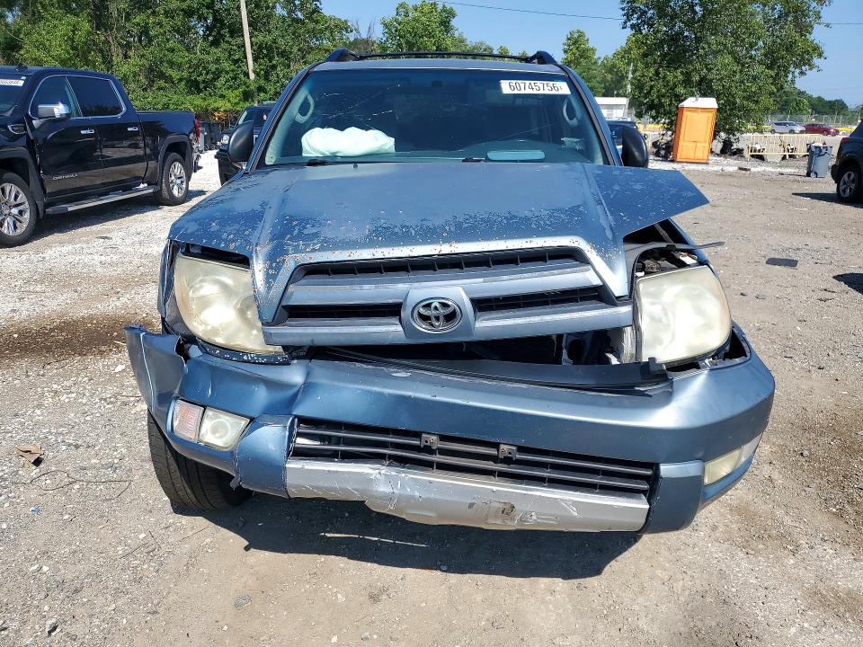 2004 Toyota 4runner VIN JTEBU14R140042206 COPART salvage auction — FRONT END, Md - Cert Of Salvage > 75% Damage, sold $1,950 on 2026-07-28 (photo 5)