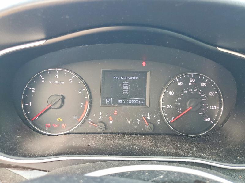 2014 Kia Cadenza VIN KNALN4D70E5137931 COPART salvage auction — MECHANICAL, Oh - Certificate Of Title (P), sold $2,850 on 2026-07-21 (photo 9)