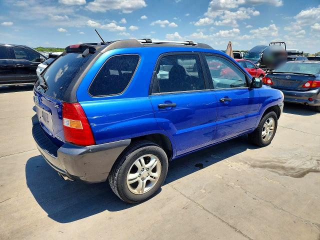 2007 Kia Sportage VIN KNDJF723577363110 COPART salvage auction — NORMAL WEAR, Tx - Certificate Of Title, sold $1,050 on 2026-07-09 (photo 3)