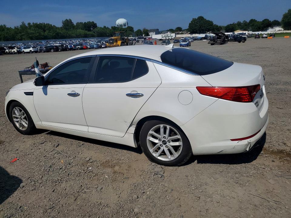 2011 Kia Optima VIN KNAGM4A72B5129057 COPART salvage auction — REAR END, NJ - CERT OF TITLE-SALVAGE (P), sold $375 on 2026-07-28 (photo 2)