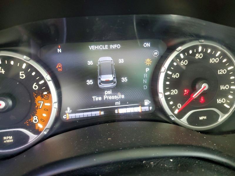 2016 Jeep Renegade VIN ZACCJADT6GPD52900 COPART salvage auction — REAR END, Al - Cert Of Title-Salvage Title, sold $1,000 on 2026-08-11 (photo 9)