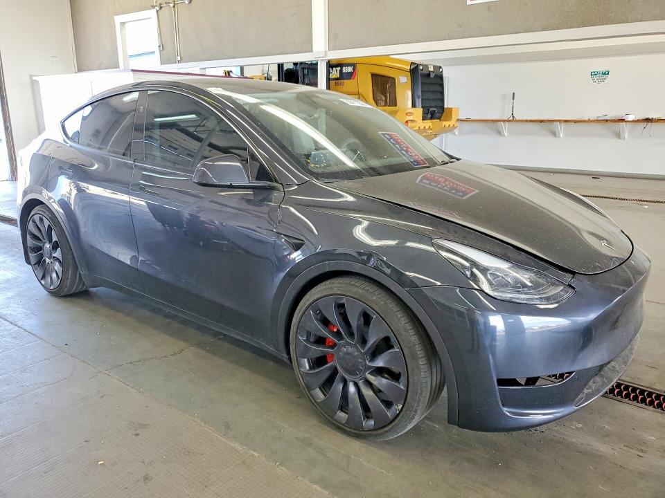 2024 Tesla Model y VIN 7SAYGDEF5RA330539 COPART salvage auction — FRONT END, Id - Cert Of Title -Rebuilt Salvage (P), sold $13,000 on 2026-07-17 (photo 4)