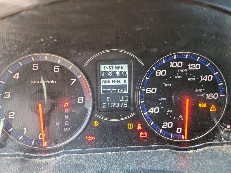 2008 Acura Tsx VIN JH4CL96878C011219 COPART salvage auction — FRONT END, Mt - Dealer Only Clean Title, sold $100 on 2026-09-03 (photo 9)