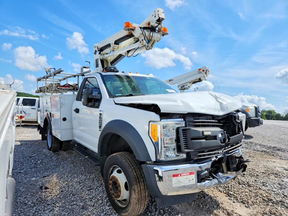 2017 Ford F450 VIN 1FDUF4GY0HED46854 COPART salvage auction — FRONT END, Tn - Certificate Of Title, sold $6,300 on 2026-08-03 (photo 4)
