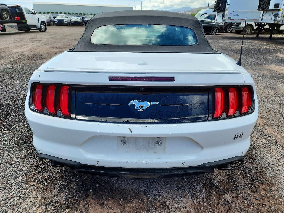 2023 Ford Mustang VIN 1FATP8UH1P5110629 COPART salvage auction — FRONT END, HI - CERTIFICATE OF TITLE, sold $4,400 on 2026-07-27 (photo 6)
