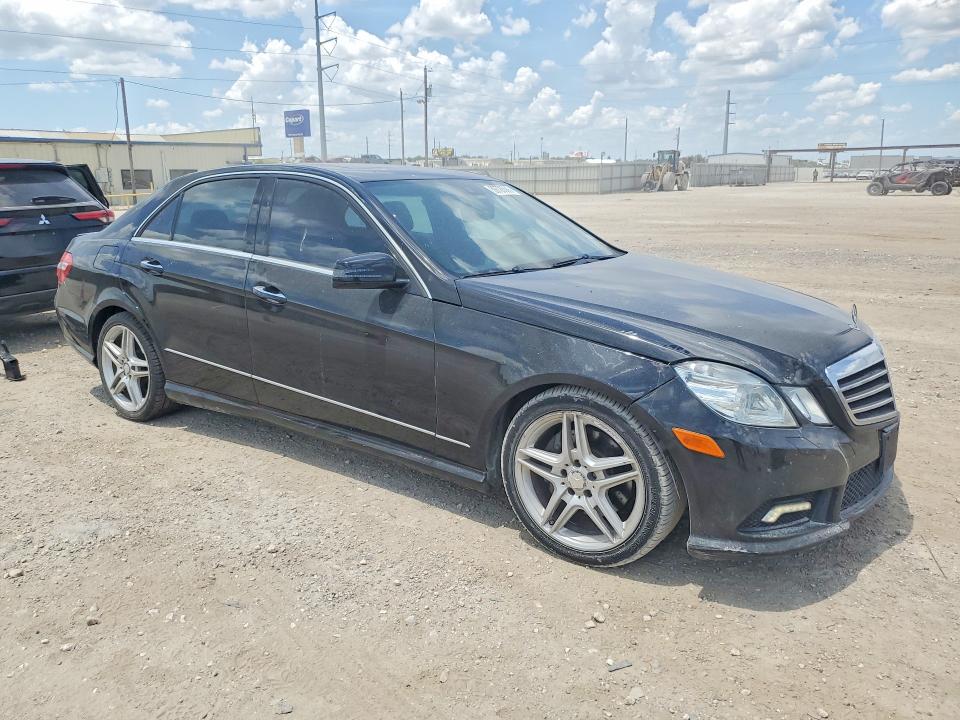 2011 Mercedes-benz E-class VIN WDDHF5GB6BA293198 COPART salvage auction — FRONT END, TX - SALVAGE VEHICLE TITLE (P), sold $875 on 2026-07-15 (photo 4)