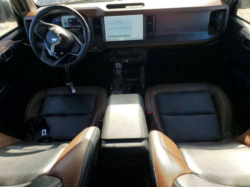 2024 Ford Bronco VIN 1FMDE8BHXRLA46687 COPART salvage auction — SIDE, Tx - Certificate Of Title, sold $17,400 on 2026-07-28 (photo 8)