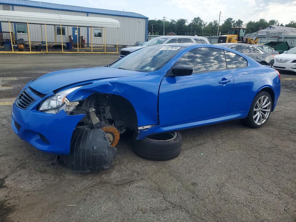 2008 Infiniti G37 VIN JNKCV64E78M110960 COPART salvage auction — FRONT END, Pa - Certificate Of Salvage, sold $1,800 on 2026-07-31 (photo 1)