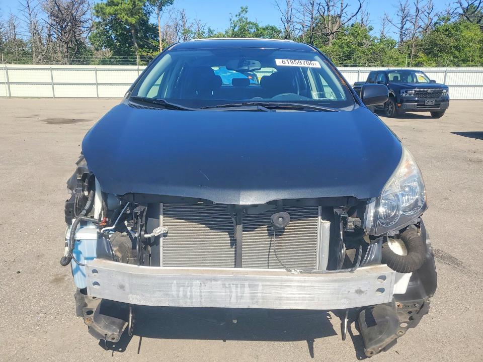 2009 Pontiac Vibe VIN 5Y2SM67029Z423807 COPART salvage auction — FRONT END, Ny - Mv-907A Salvage Certificate, sold $400 on 2026-07-29 (photo 5)