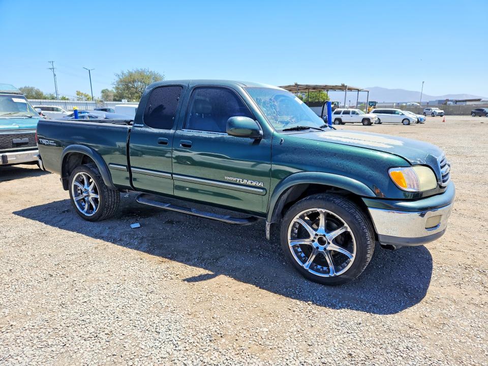 2001 Toyota Tundra VIN 5TBRT38121S141981 COPART salvage auction — FRONT END, Ca - Salvage Certificate, sold $1,550 on 2026-07-24 (photo 4)