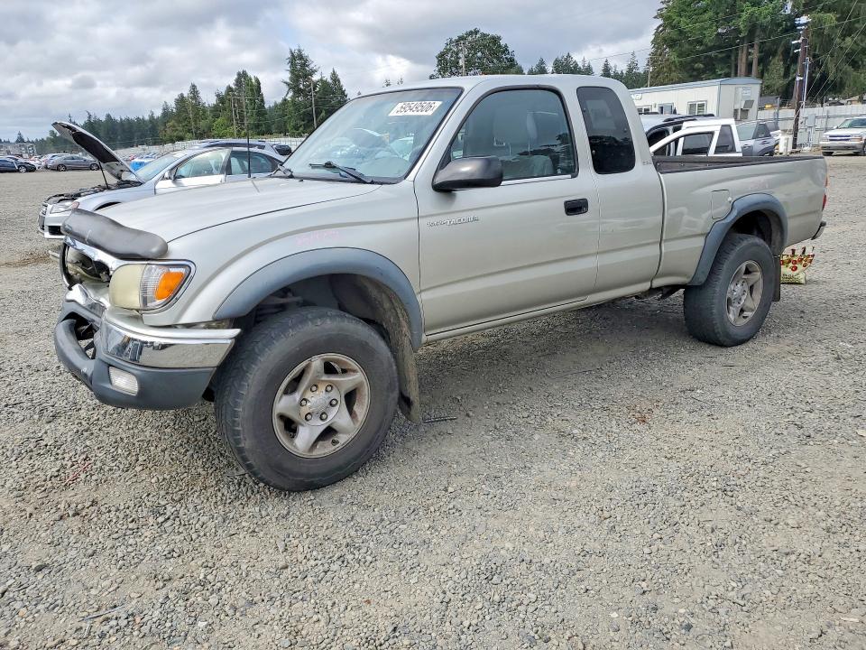 2002 Toyota Tacoma VIN 5TEWM72N62Z030459 COPART salvage auction — FRONT END, Wa - Bill Of Sale, sold $4,850 on 2026-07-07 (photo 1)