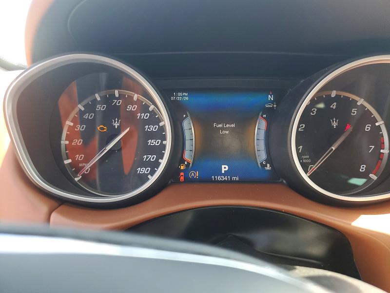 2017 Maserati Levante VIN ZN661XUL2HX231231 COPART salvage auction — MECHANICAL, CO - CERTIFICATE OF TITLE (P), sold $5,800 on 2026-07-28 (photo 9)