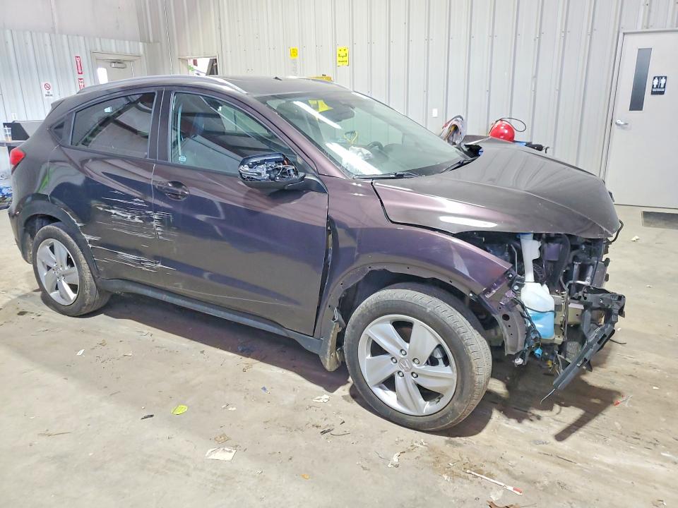 2019 Honda Hr-v VIN 3CZRU6H71KM702161 COPART salvage auction — FRONT END, Oh - Certificate Of Title, sold $4,500 on 2026-07-23 (photo 4)