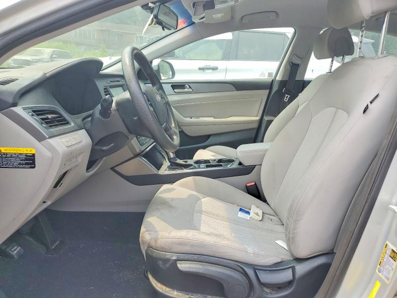 2017 Hyundai Sonata VIN KMHE24L16HA058045 COPART salvage auction — FRONT END, VA - CERTIFICATE OF TITLE, sold $450 on 2026-07-28 (photo 7)