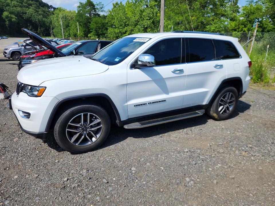2021 Jeep Grand Cherokee VIN 1C4RJEBG2MC539543 COPART salvage auction — FRONT END, Nj - Cert Of Title-Salvage, sold $7,800 on 2026-09-08 (photo 1)