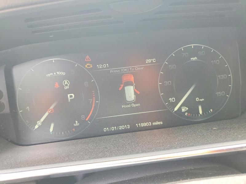 2016 Land rover RANGE ROVER VIN SALGS2VF8GA248768 COPART salvage auction — MECHANICAL, Ga - Certificate Of Title, sold $6,600 on 2026-07-29 (photo 9)