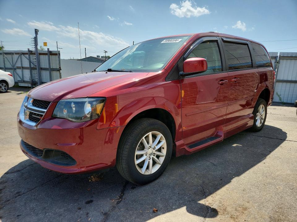 2014 Dodge Grand caravan VIN 2C4RDGCG1ER334841 COPART salvage auction — MINOR DENT/SCRATCHES, MA - CERTIFICATE OF TITLE (P), sold $450 on 2026-07-28 (photo 1)