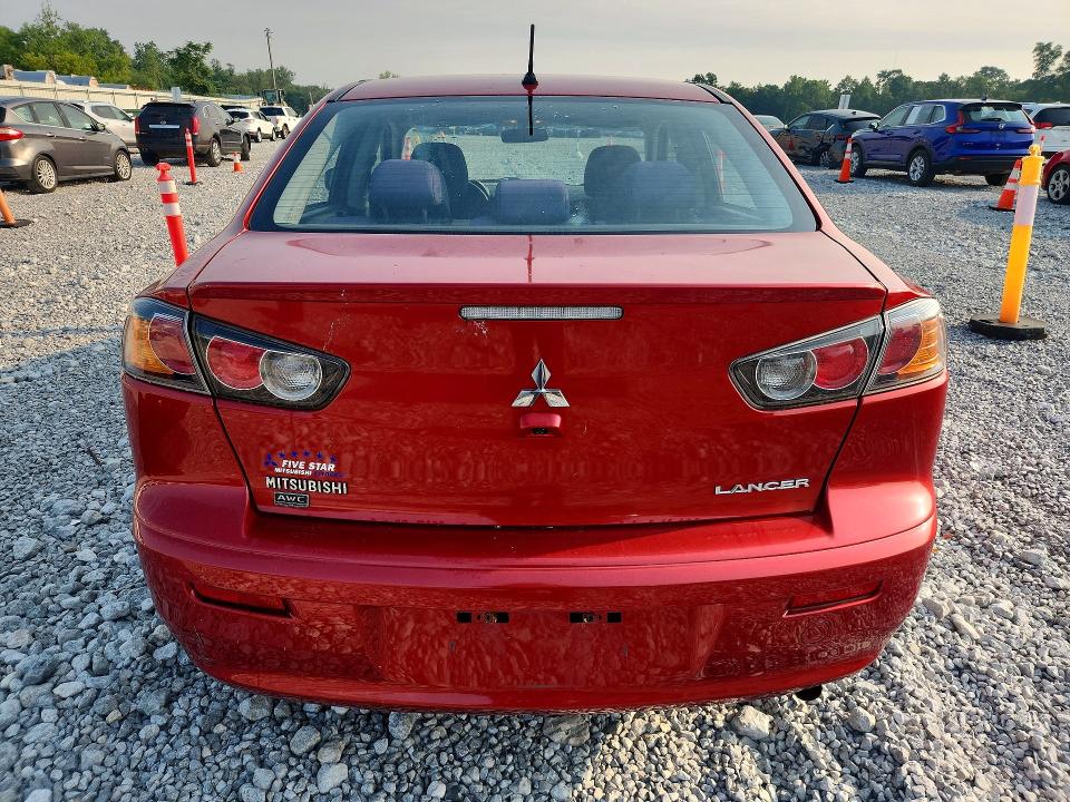 2017 Mitsubishi Lancer VIN JA32V2FW3HU010249 COPART salvage auction — MINOR DENT/SCRATCHES, Pa - Cert Of Title, sold $500 on 2026-07-28 (photo 6)