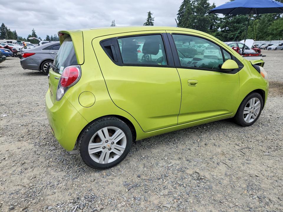 2013 Chevrolet Spark VIN KL8CD6S92DC610303 COPART salvage auction — FRONT END, Wa - Bill Of Sale, sold $200 on 2026-07-17 (photo 3)