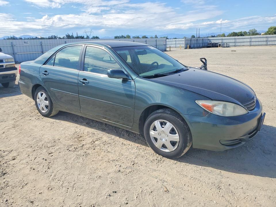 2002 Toyota Camry VIN JTDBE32K320069438 COPART salvage auction — REAR END, Ca - Salvage Certificate, sold $300 on 2026-07-31 (photo 4)
