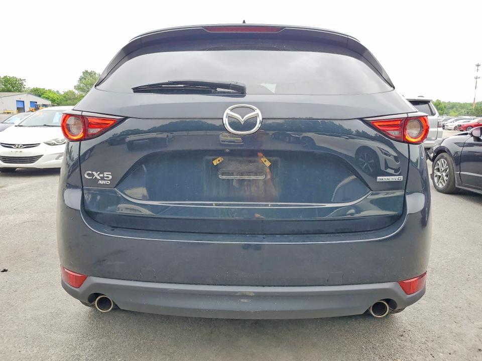 2020 Mazda Cx-5 VIN JM3KFBDM1L0800527 COPART salvage auction — WATER/FLOOD, Nj - Cert Of Title-Salvage Flood, sold $5,400 on 2026-07-28 (photo 6)