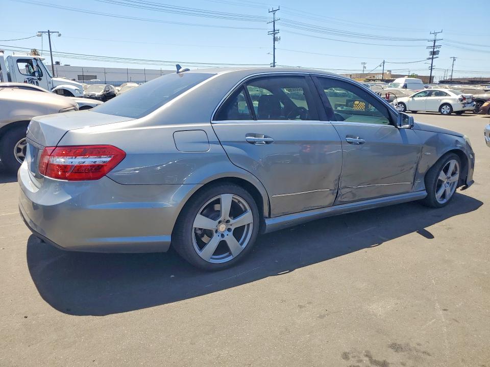2012 Mercedes-benz E-klasse VIN WDDHF5KBXCA608836 COPART salvage auction — FRONT END, Ca - Cert Of Title-Salvaged, sold $250 on 2026-07-22 (photo 3)
