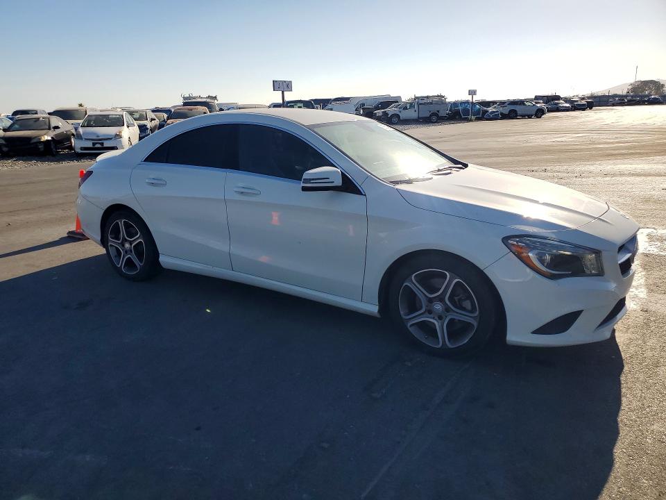2014 Mercedes-benz Cla-klasse VIN WDDSJ4EB7EN148945 COPART salvage auction — SIDE, Ca - Salvage Certificate, sold $2,750 on 2026-08-10 (photo 4)