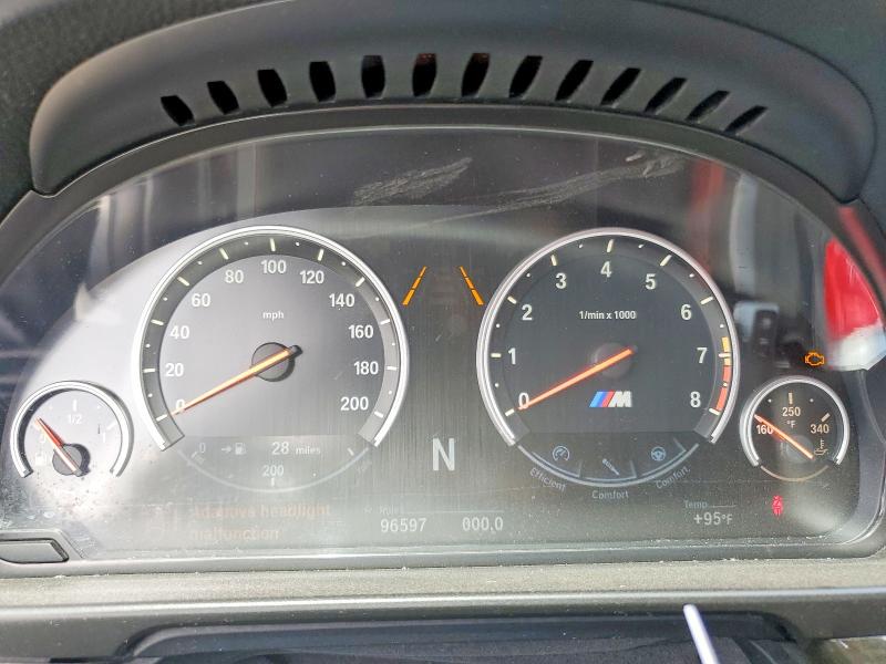 2013 BMW M5 VIN WBSFV9C5XDC774051 COPART salvage auction — VANDALISM, CA - SALVAGE CERTIFICATE, sold $2,600 on 2026-07-28 (photo 9)