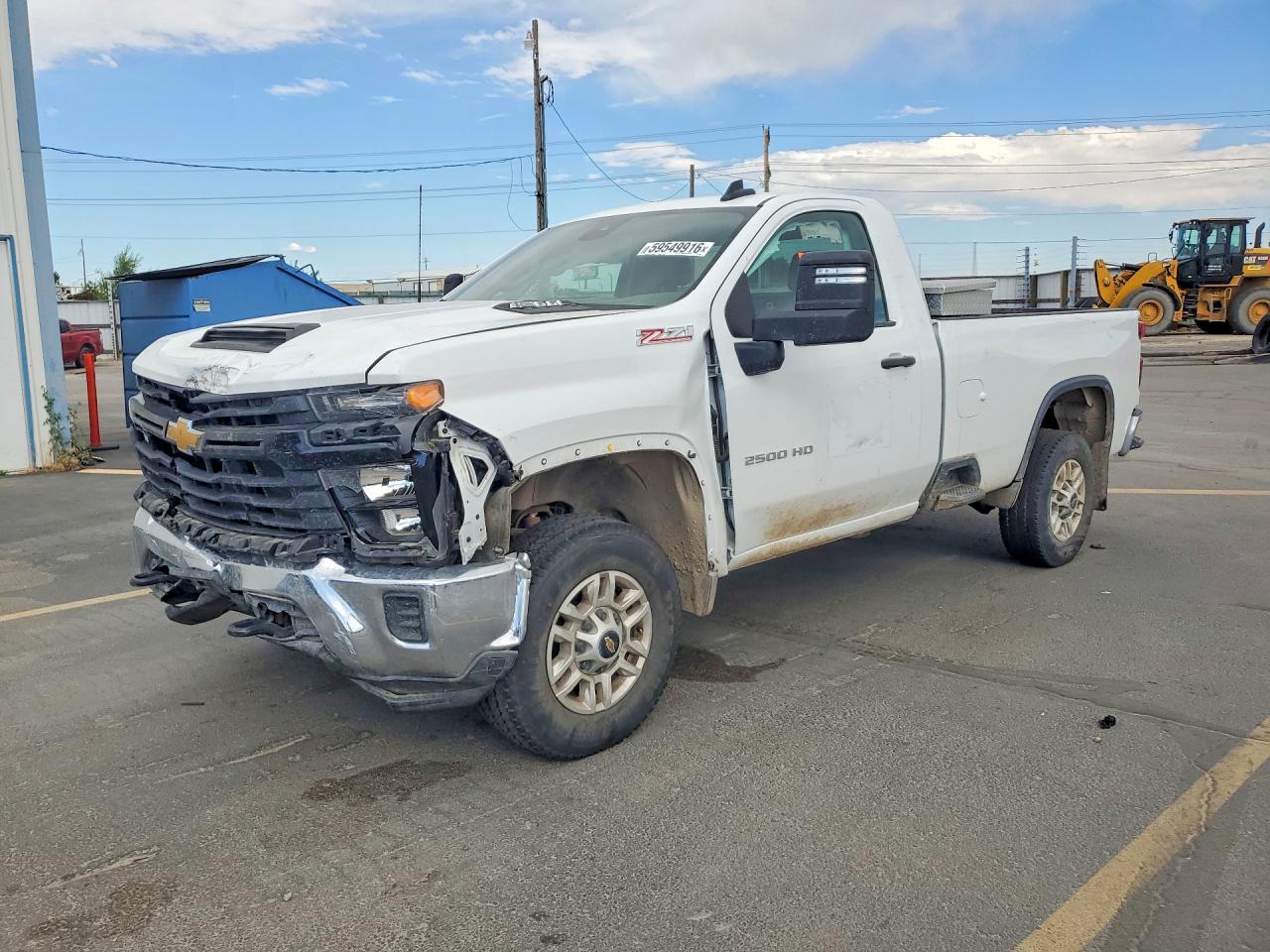 2024 Chevrolet Silverado 2500 VIN 1GC0YLE75RF452956 — COPART salvage auction photo