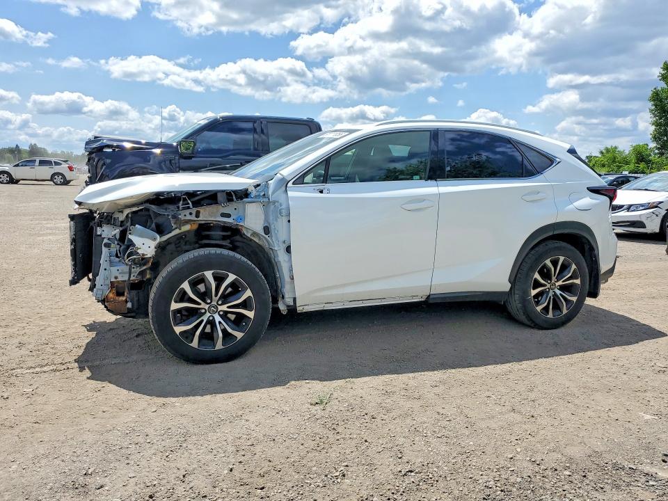 2016 Lexus Nx VIN JTJBARBZ3G2074997 COPART salvage auction — FRONT END, On - Permit Salvage, sold $200 on 2026-07-28 (photo 1)