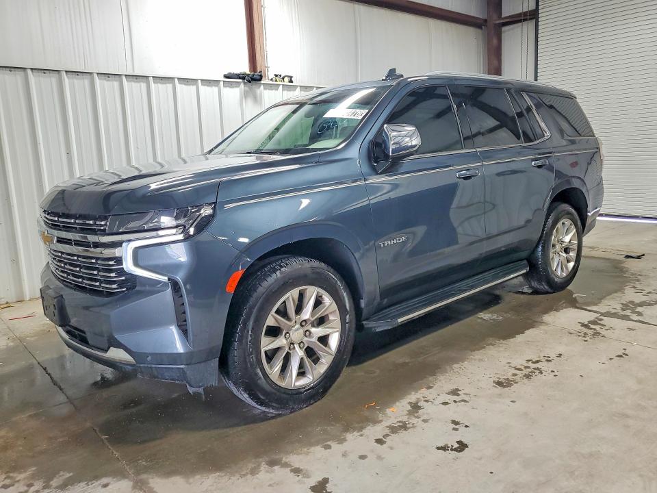 2021 Chevrolet Tahoe VIN 1GNSKSKD9MR100122 — COPART salvage auction photo