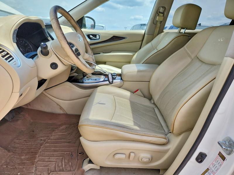 2014 Infiniti Qx60 VIN 5N1AL0MM7EC552556 COPART salvage auction — FRONT END, Il - Certificate Of Title (P), sold $800 on 2026-07-10 (photo 7)