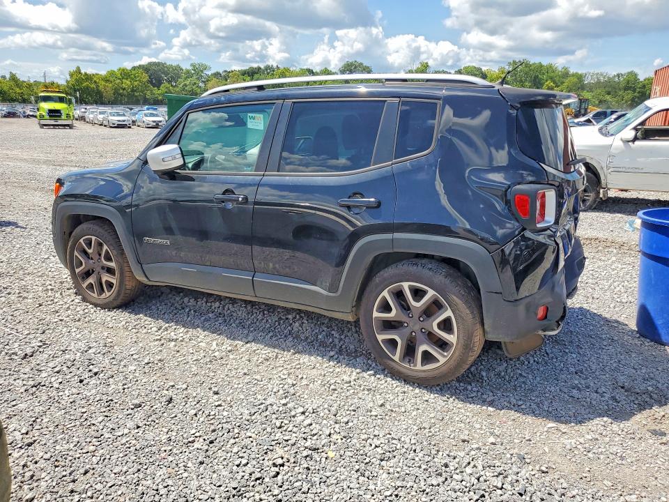 2016 Jeep Renegade VIN ZACCJADT6GPD52900 COPART salvage auction — REAR END, Al - Cert Of Title-Salvage Title, sold $1,000 on 2026-08-11 (photo 2)