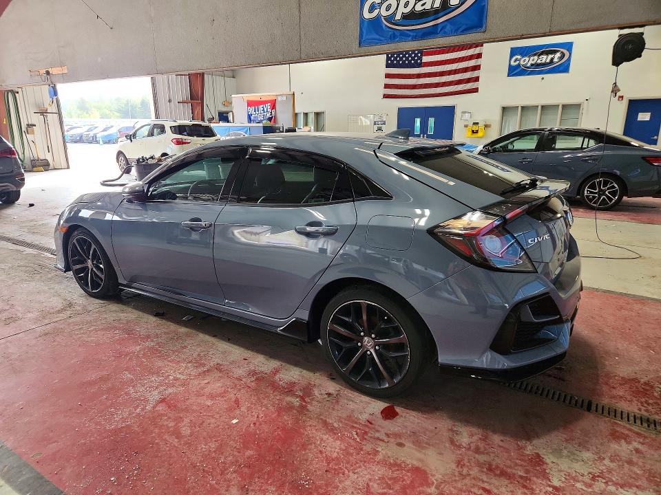 2021 Honda Civic VIN SHHFK7H93MU415481 COPART salvage auction — FRONT END, Salvage Title, sold $3,450 on 2026-07-20 (photo 2)