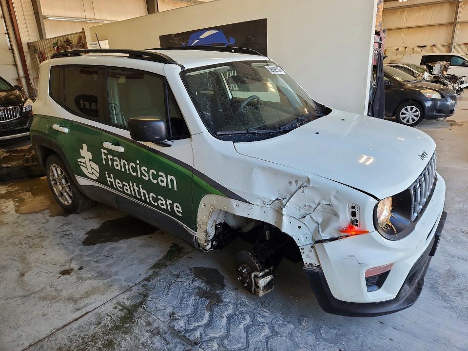 2022 Jeep Renegade VIN ZACNJDB12NPN69625 COPART salvage auction — FRONT END, Ne - Cert Of Title-Salvage, sold $3,600 on 2026-08-18 (photo 4)